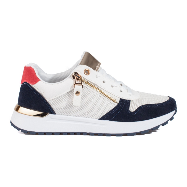 Udobne ženske sportske cipele Shelovet bijele boje bijela