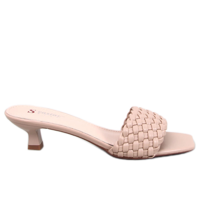 BM Arritola Apricot sandale na nisku petu bež