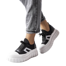 Charpentier crne platform tenisice crna