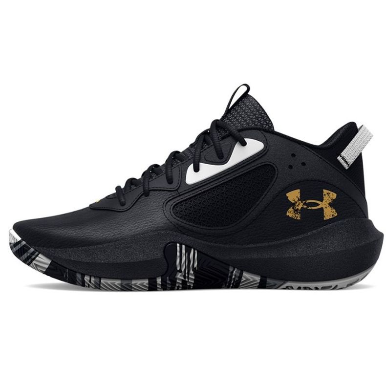 Under Armour Gs Lockdown 6 Jr 3025617 003 tenisice za košarku crno crno