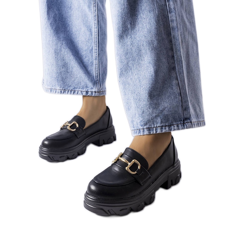 Crne brogove s kopčom iz Masona crno