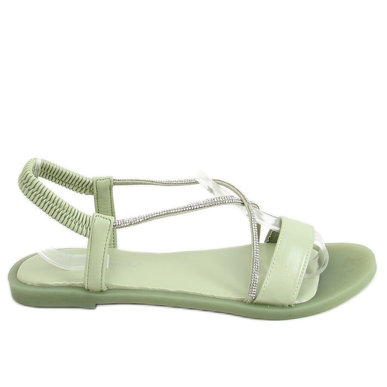 BM Bryce Green sandale sa kamenčićima zelena