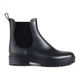 Crne čizme s debelim potplatom iz Sheloveta crna