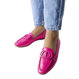 Ružičaste mokasine s kopčom iz Poissonniera ružičasta