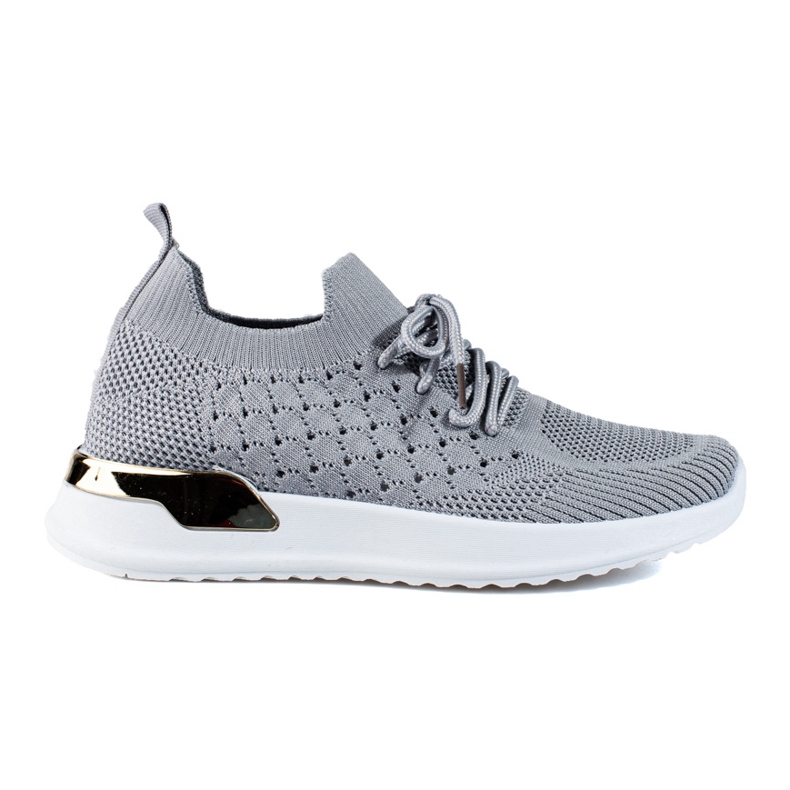 Sive ažurne tenisice iz Sheloveta siva