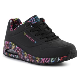 Skechers cipele Uno Loving Love 155506-BBK crna