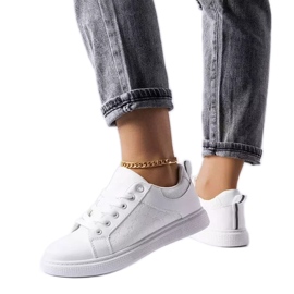 BM Bijele tenisice s reljefom Dreux bijela