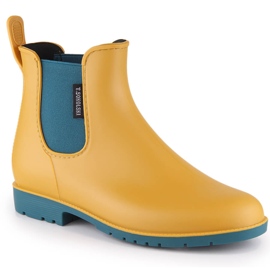 Ženske nepromočive žute gumene čizme T.Sokolski KAL23-20 žuta boja