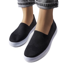 PA1 Crne slip-on tenisice iz D'Aubignéa crna
