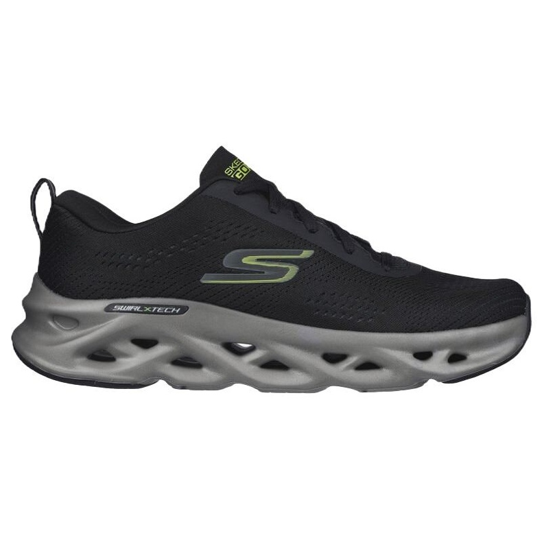 Cipele Skechers Go Run Swirl Tech M 220303-BKLM crno
