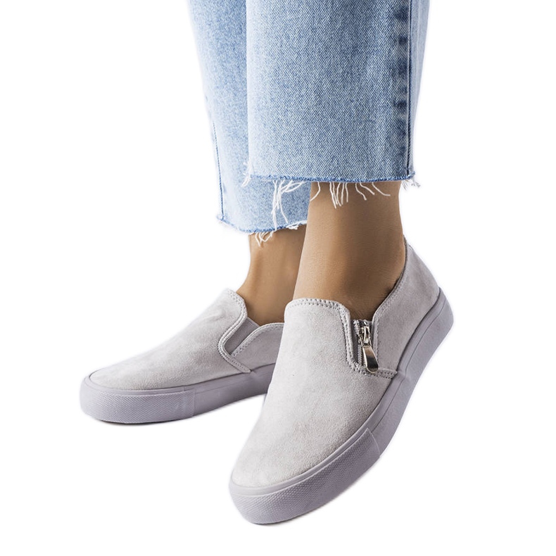 Gary sive tenisice siva