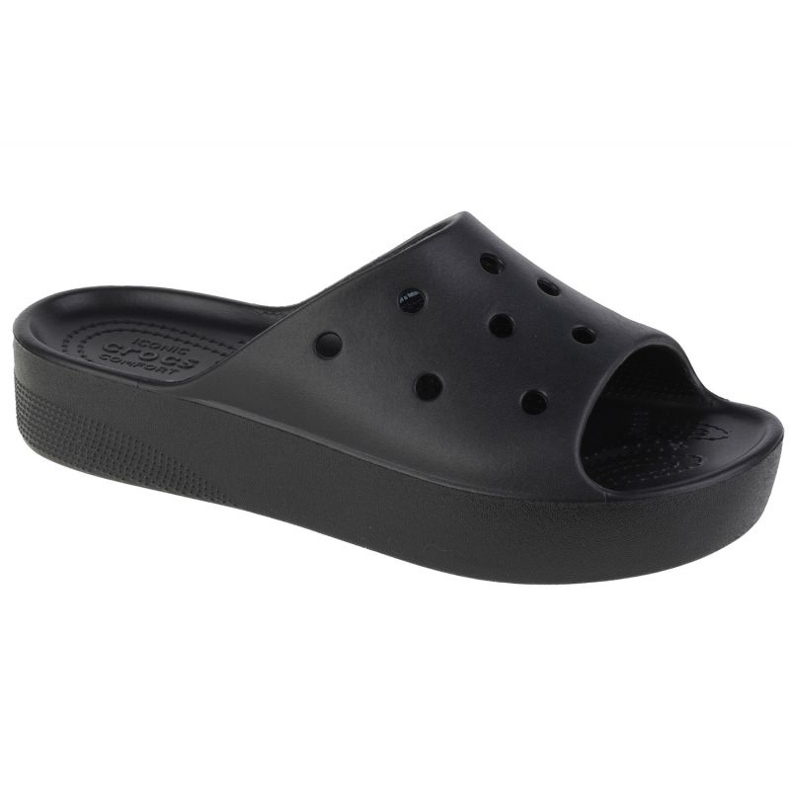 Crocs Classic Platform Slide W 208180-001 crno