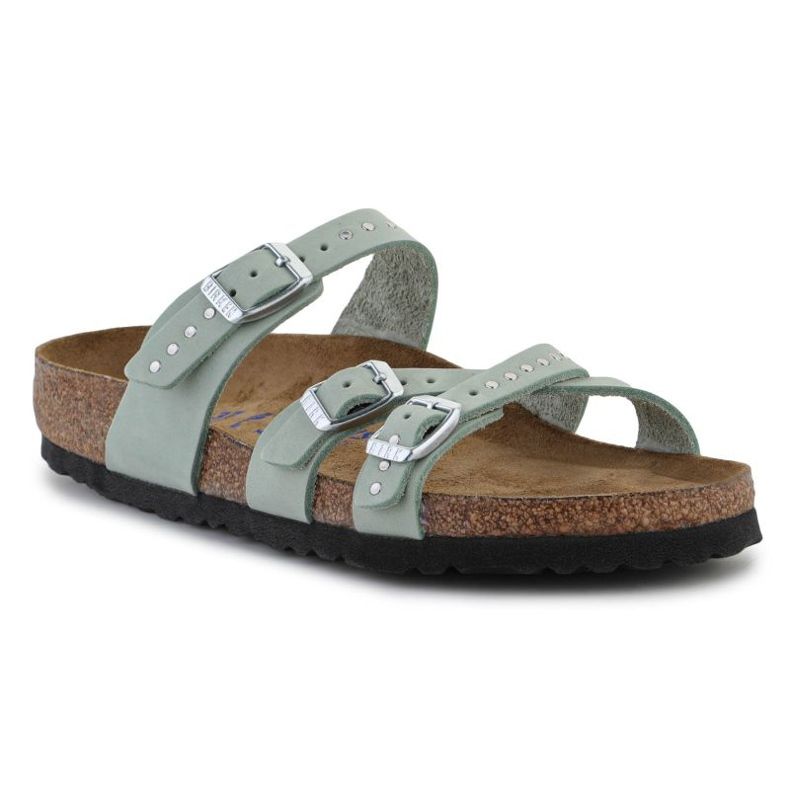 Birkenstock Franca Injected Rivets Matcha papuče W 1024267 zelena