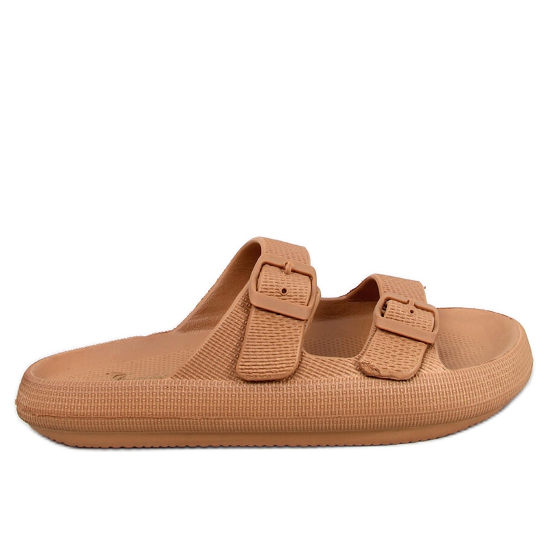 Aryn kaki gumeni tobogani smeđa