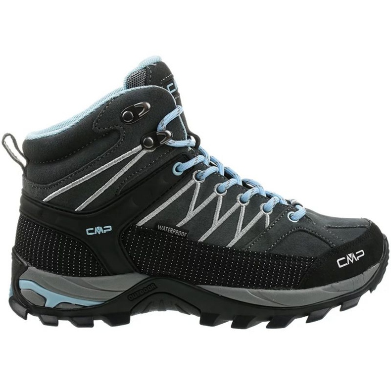 Cipele CMP Rigel Mid Wp W 3Q1294677BD siva