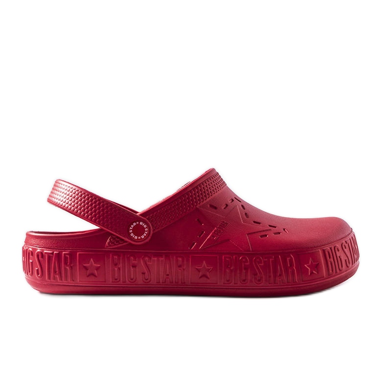Big Star II175004 crvene papuče crvena