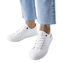 Big Star KK274008 tenisice od bijele tkanine bijela