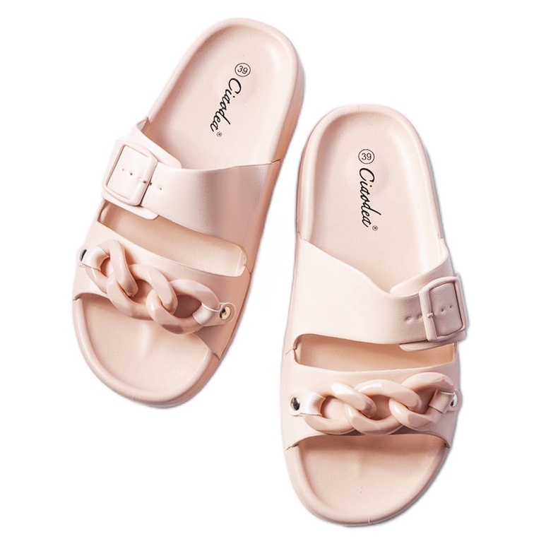 Ružičaste gumene tobogane Étoile ružičasta