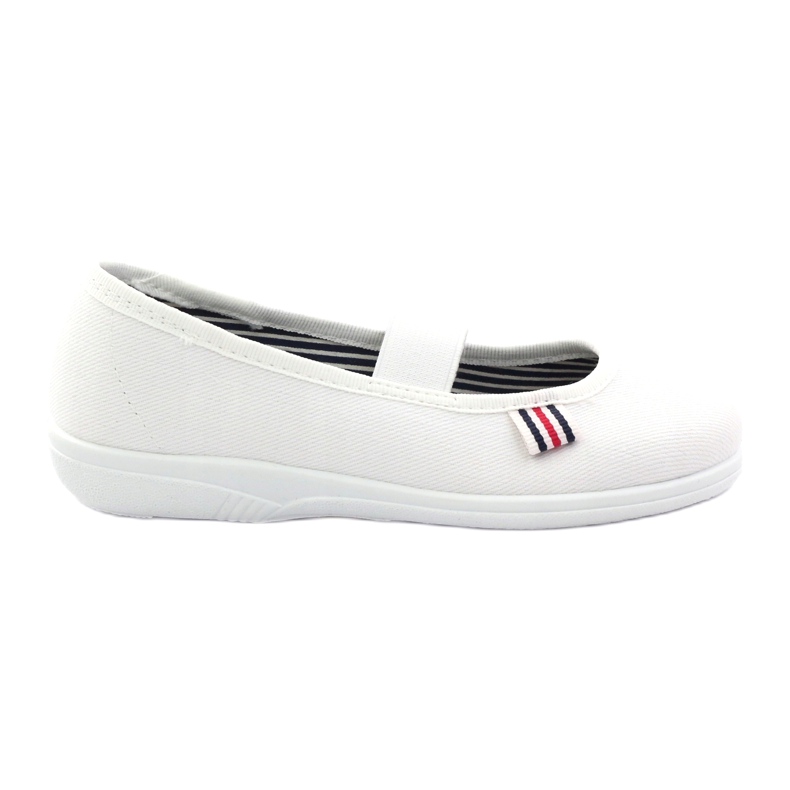 Djevojačke papuče Češka Befado 274X013 bijela