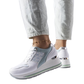 Zelene tenisice na klin od Pouliotte zelena