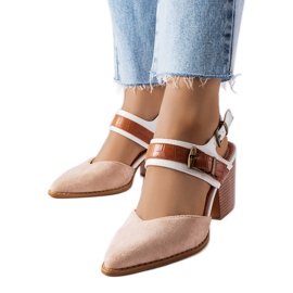 Bež cipele na štikle od Hardouina