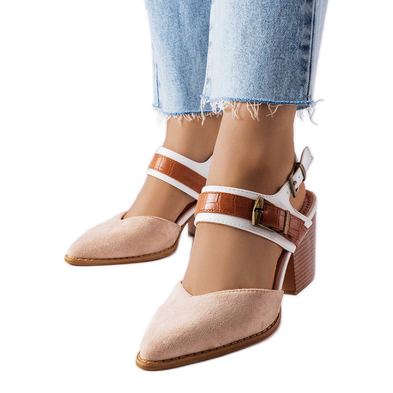 Bež cipele na štikle od Hardouina