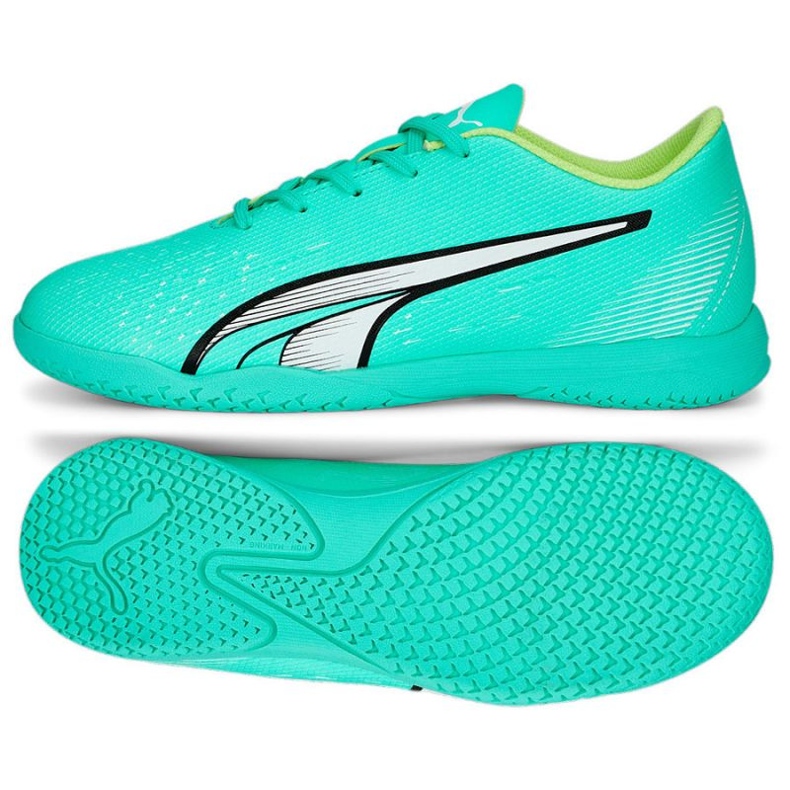 Puma Ultra Play It Jr 107237 01 tenisice za nogomet zelena zelena