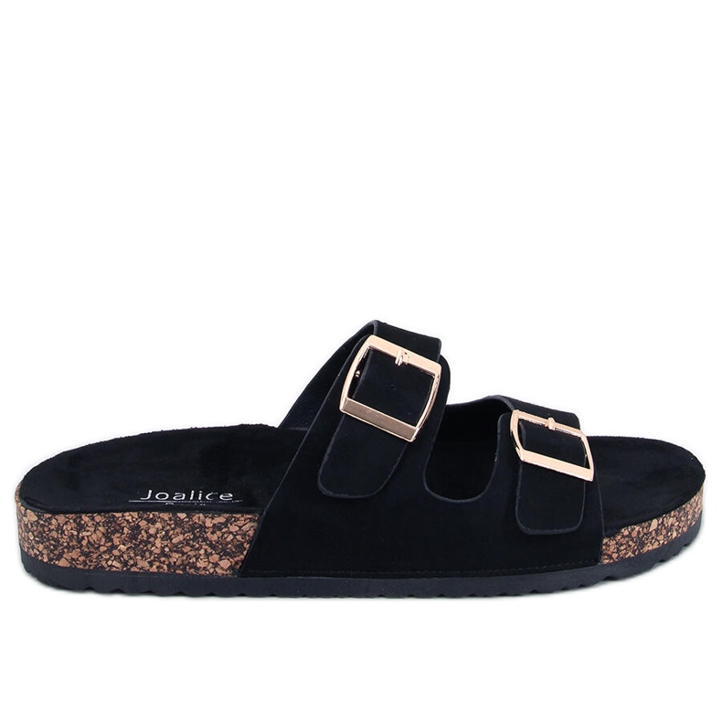 BM Byrd Papuče od crnog pluta