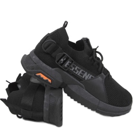 Hiral Black socks sportske cipele crna