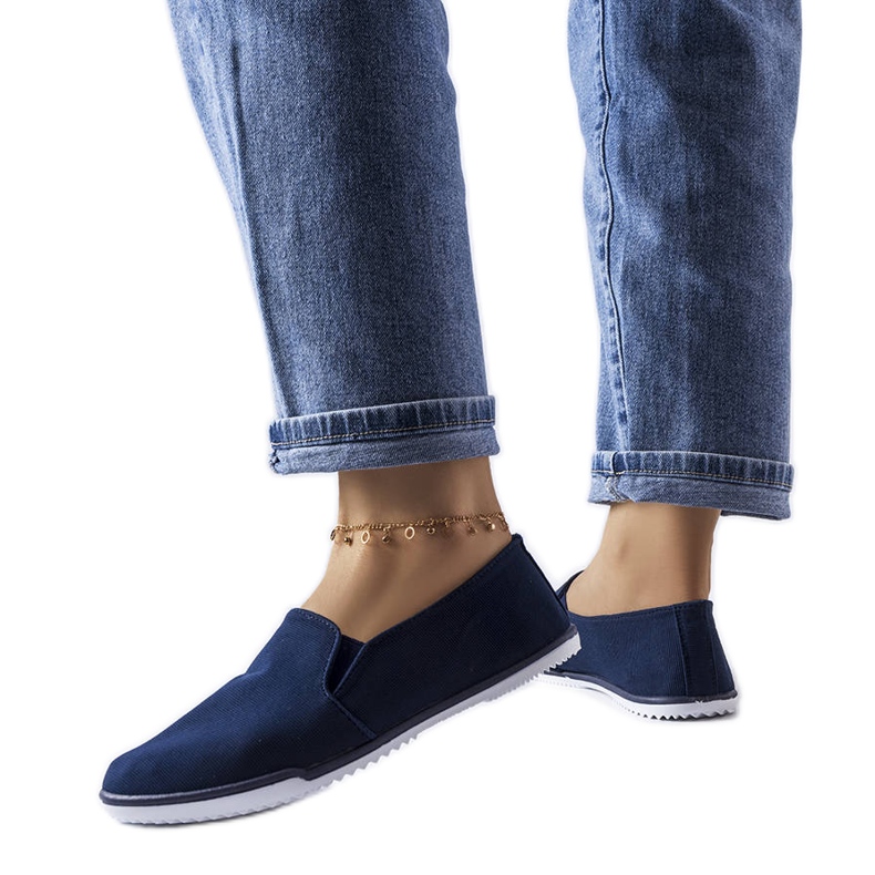 Gaulin tamnoplave elastične tenisice plava