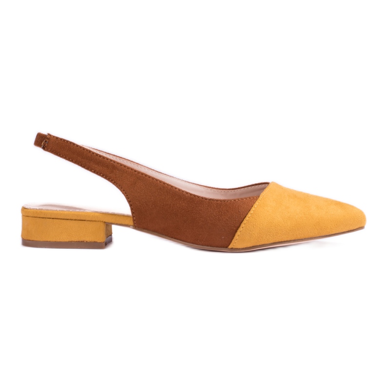 Ženske cipele s otvorenom petom Shelovet smeđa