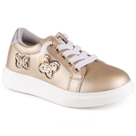 Miss Jr. EVE420B zlatne metalik cipele zlatni