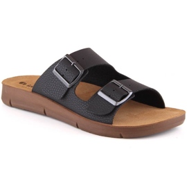 Udobne papuče Inblu M CM000028-014 crna