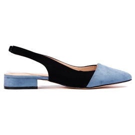 Ženske cipele s otvorenom petom Shelovet crna