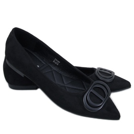 Arte Crne balerinke s bademastim prstima crno