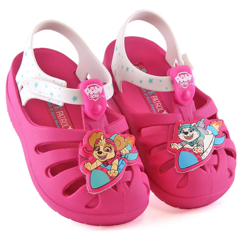 Zaxy Udobne sandale za djevojčice, ružičaste na miris, Paw Patrol JJ385045 01GR22BR ružičasta
