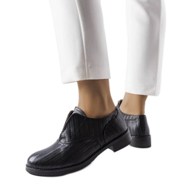 Bež brogovi LS5379 Taupe crno