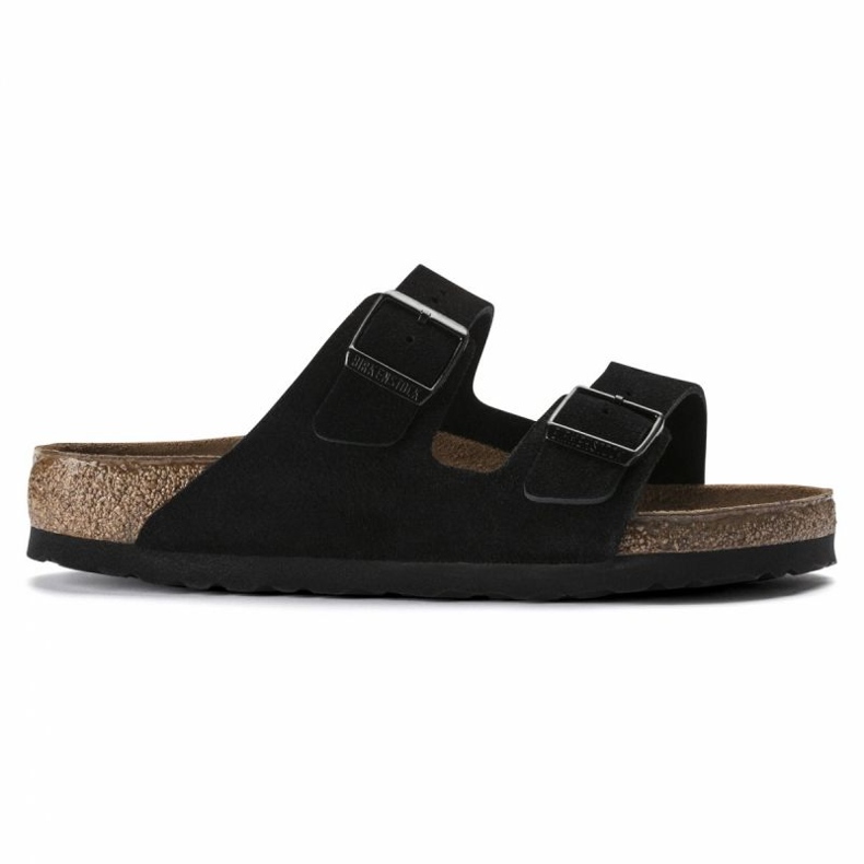 Papuče Birkenstock Arizona Sfb Leve M 951321 crno