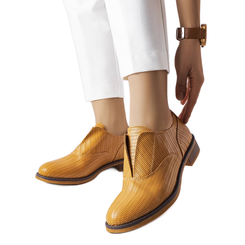 Svijetlo smeđe cipele LS5379 Taupe smeđa