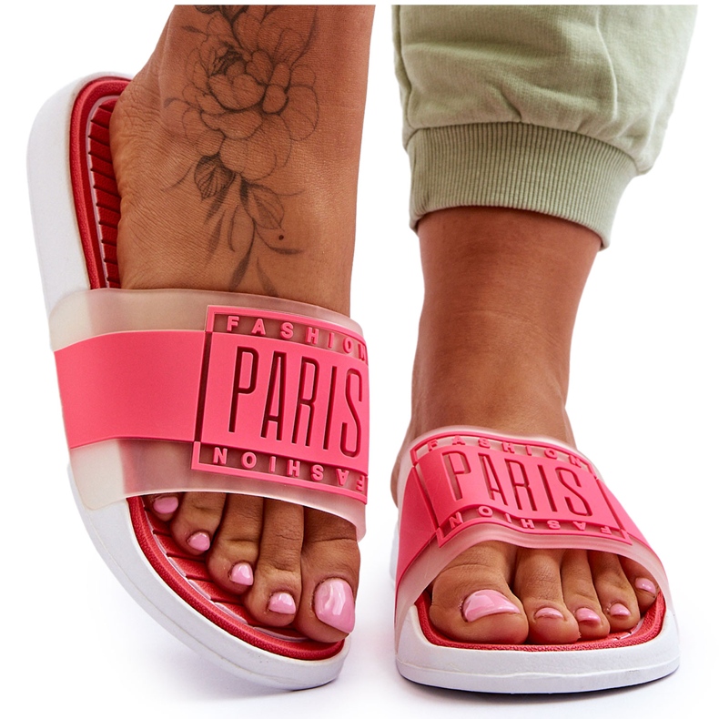 Ženske sportske papuče Neon Pink Sunrise ružičasta