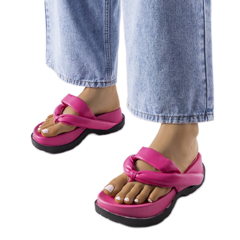 Ružičaste sandale s platformom Lachapelle ružičasta