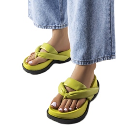 Zelene sandale s platformom Lachapelle zelena