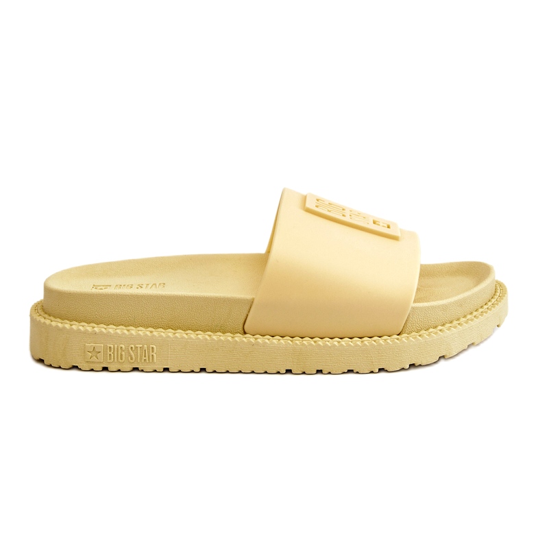 Ženske papuče Big Star JJ274A305 žute žuta boja