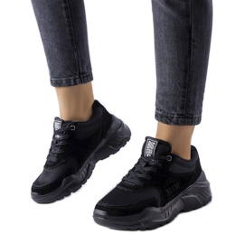 Big Star JJ274A113 crne tenisice crna