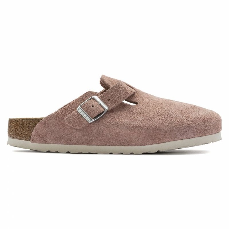 Papuče Birkenstock Boston Sfb Leve W 1023263 ružičasta