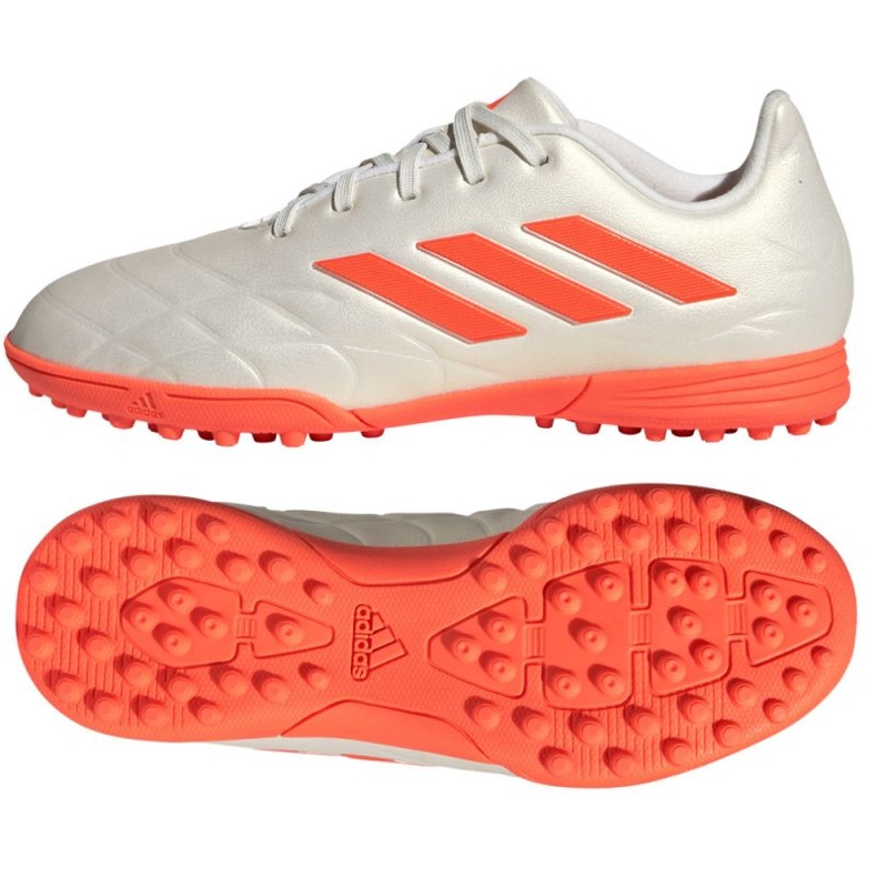 Adidas Copa Pure.3 Tf Jr GY9037 tenisice za nogomet bijela bijela