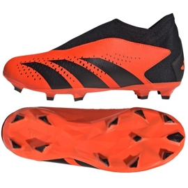 Adidas Predator Accuracy.3 Fg Ll Jr GW4607 tenisice za nogomet narančasta narančaste i crvene