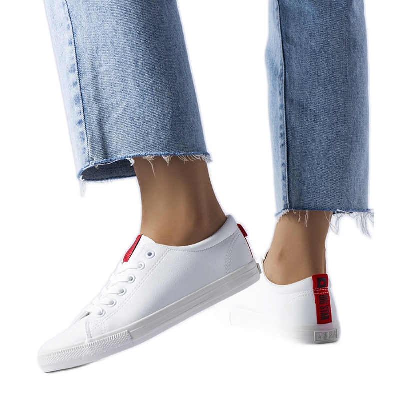 Big Star DD274685 bijele tenisice bijela