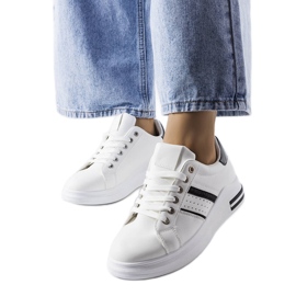 Lanoie bijele platform tenisice bijela