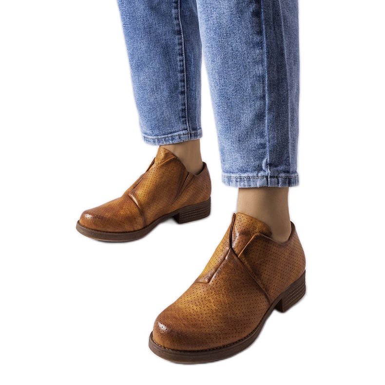 Bež brogovi LS5379 Taupe